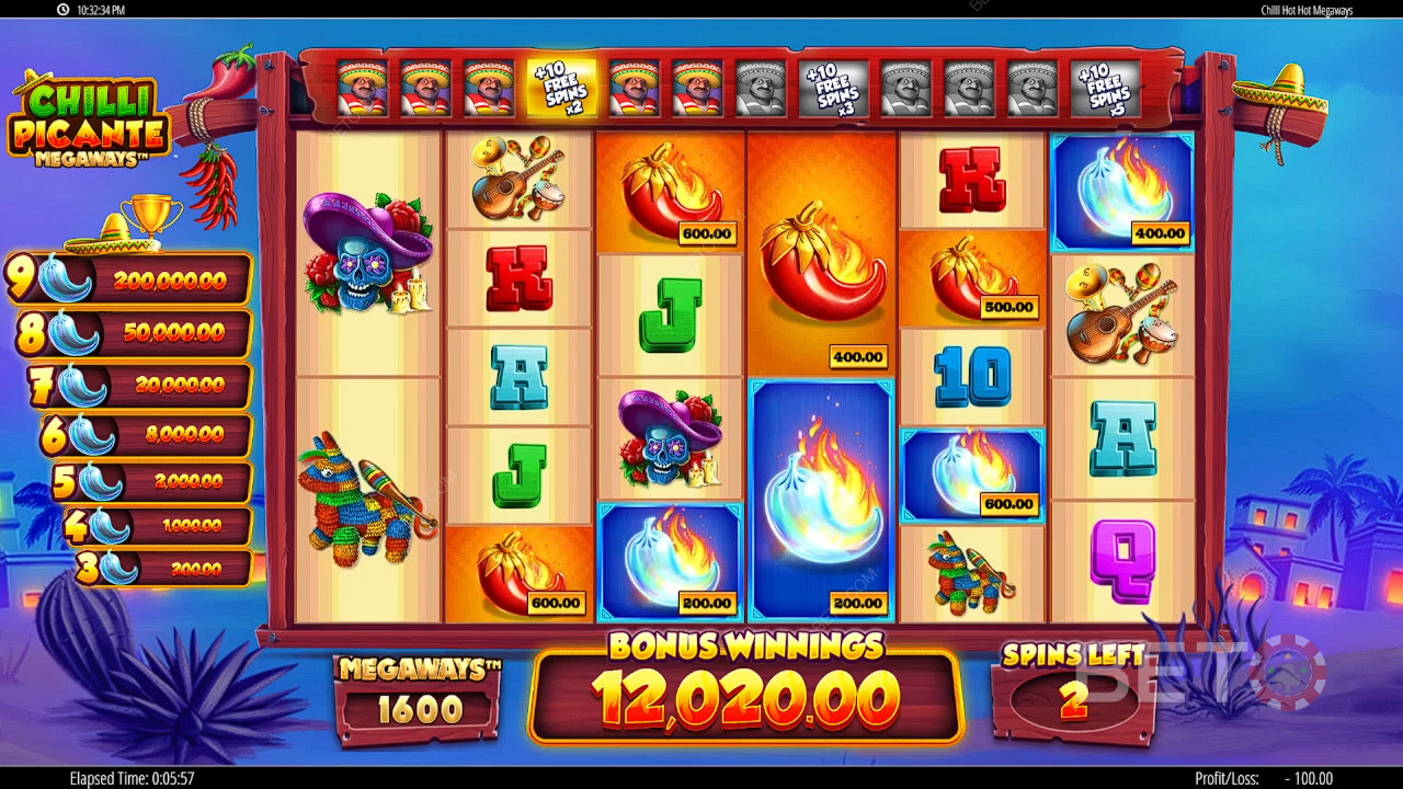 Chilli Picante Megaways Spill Gratis