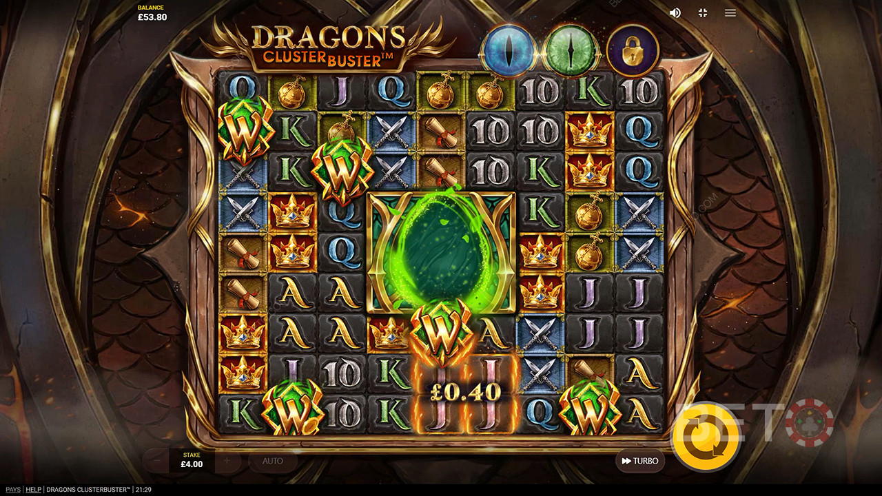 Dragons Clusterbuster Spill Gratis