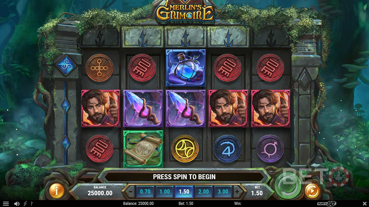 Merlin's Grimoire Spill Gratis