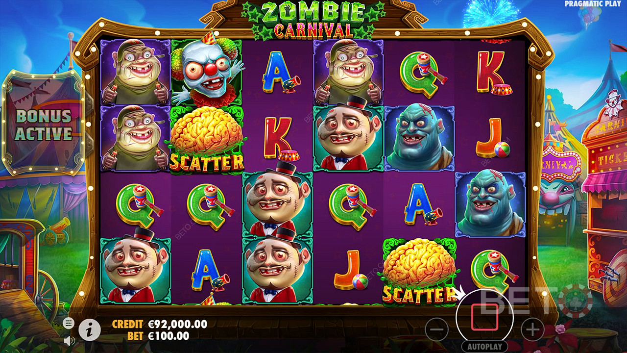 Zombie Carnival Spill Gratis