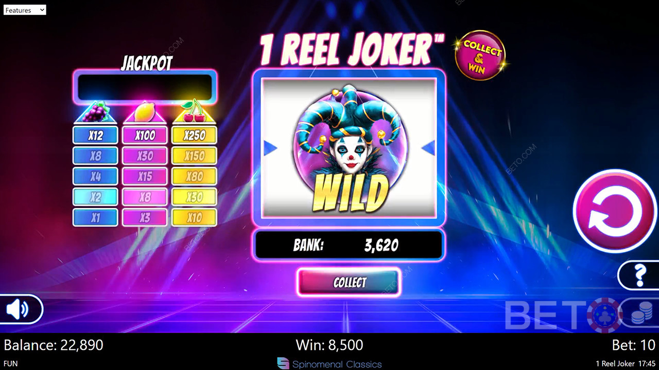 1 Reel Joker Anmeldelse av BETO Slots