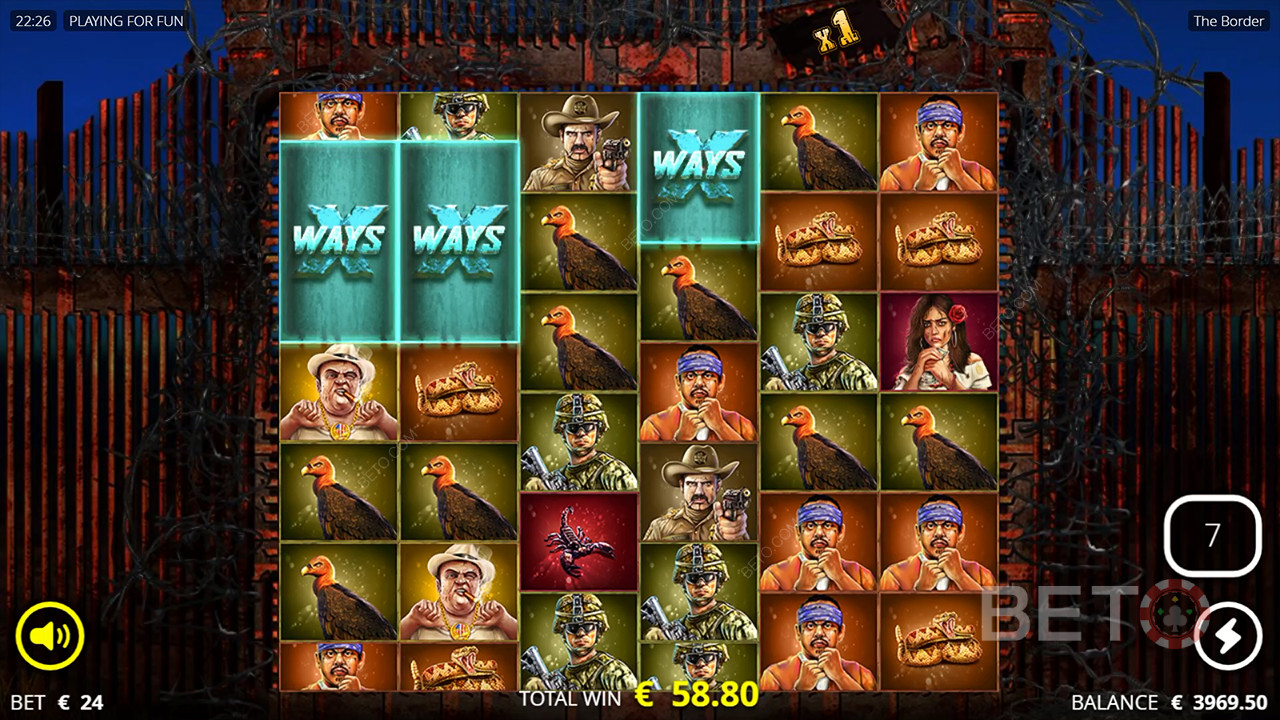 The Border Anmeldelse av BETO Slots