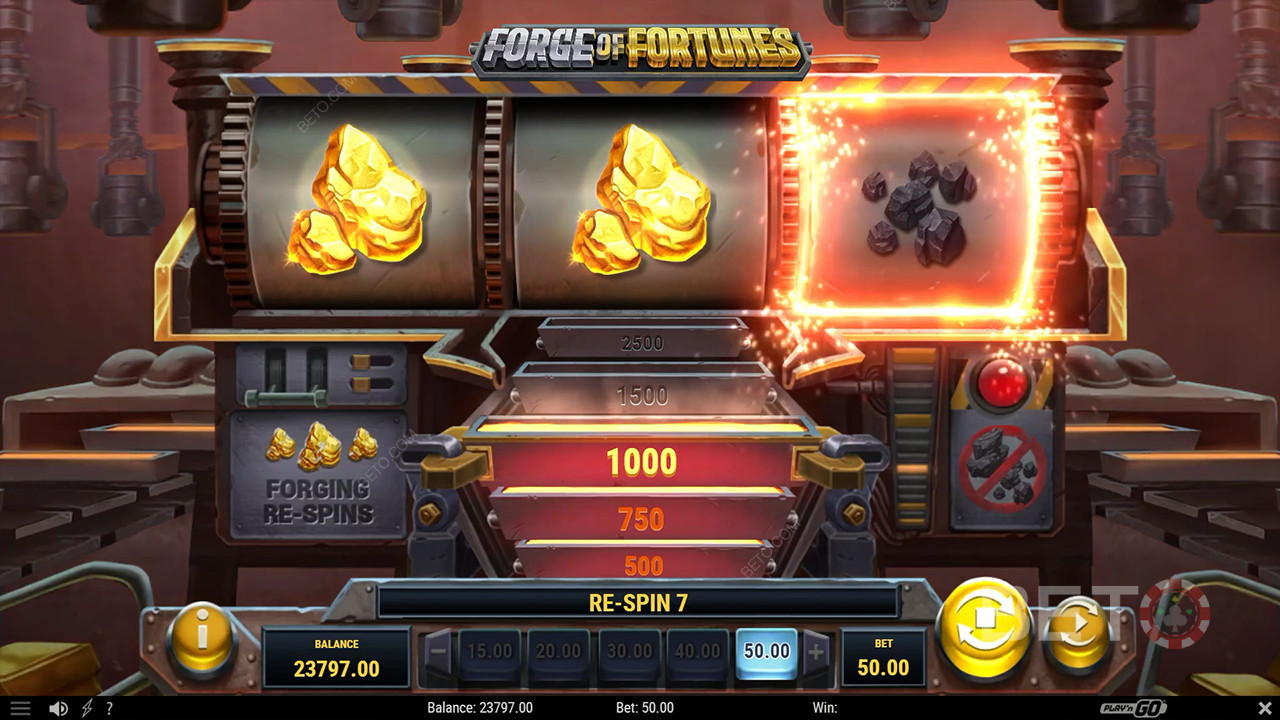 Forge of Fortunes Anmeldelse av BETO Slots