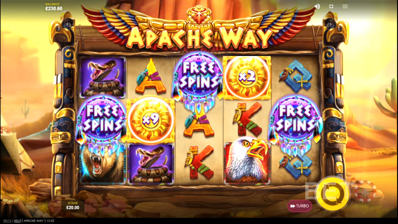 Apache Way Anmeldelse av BETO Slots