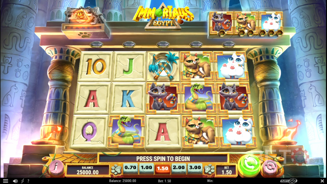 Immortails of Egypt Spill Gratis