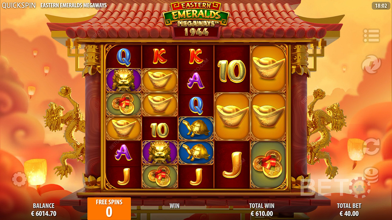 Eastern Emeralds Megaways Spill Gratis