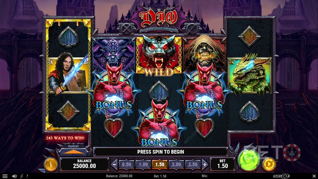Dio Killing The Dragon Spill Gratis