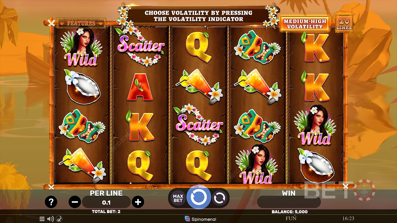 Hawaiian Bliss Anmeldelse av BETO Slots