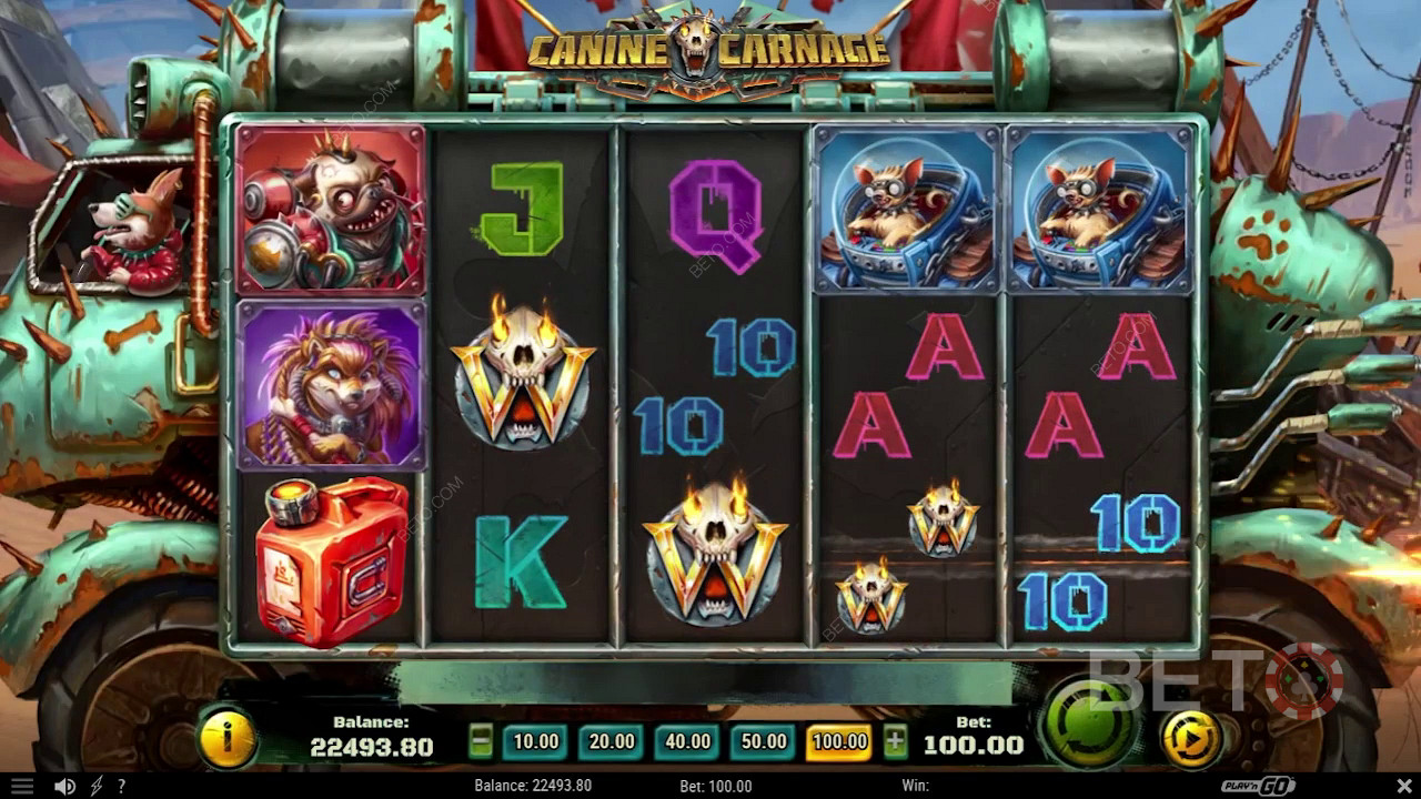 Canine Carnage Spill Gratis