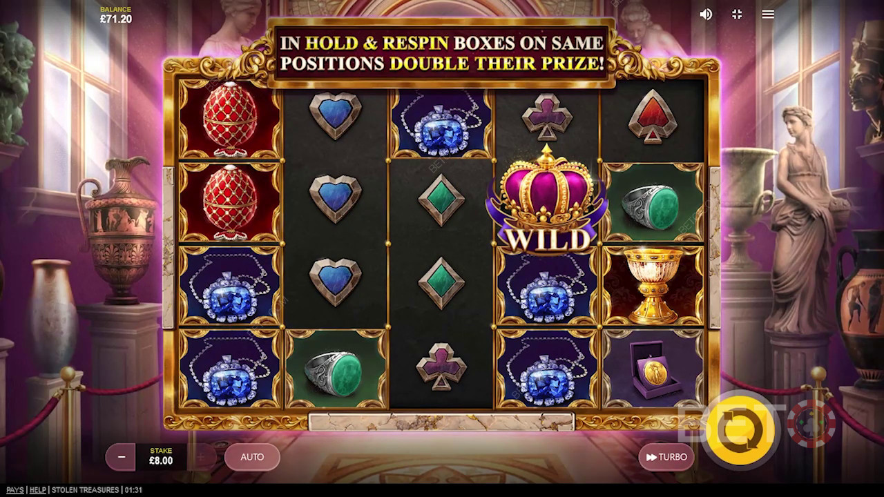 Stolen Treasures Anmeldelse av BETO Slots