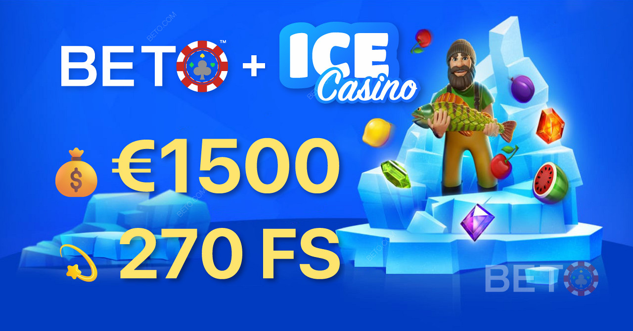 ICE Casino tilbyr en av de største velkomstpakkene til nye spillere!