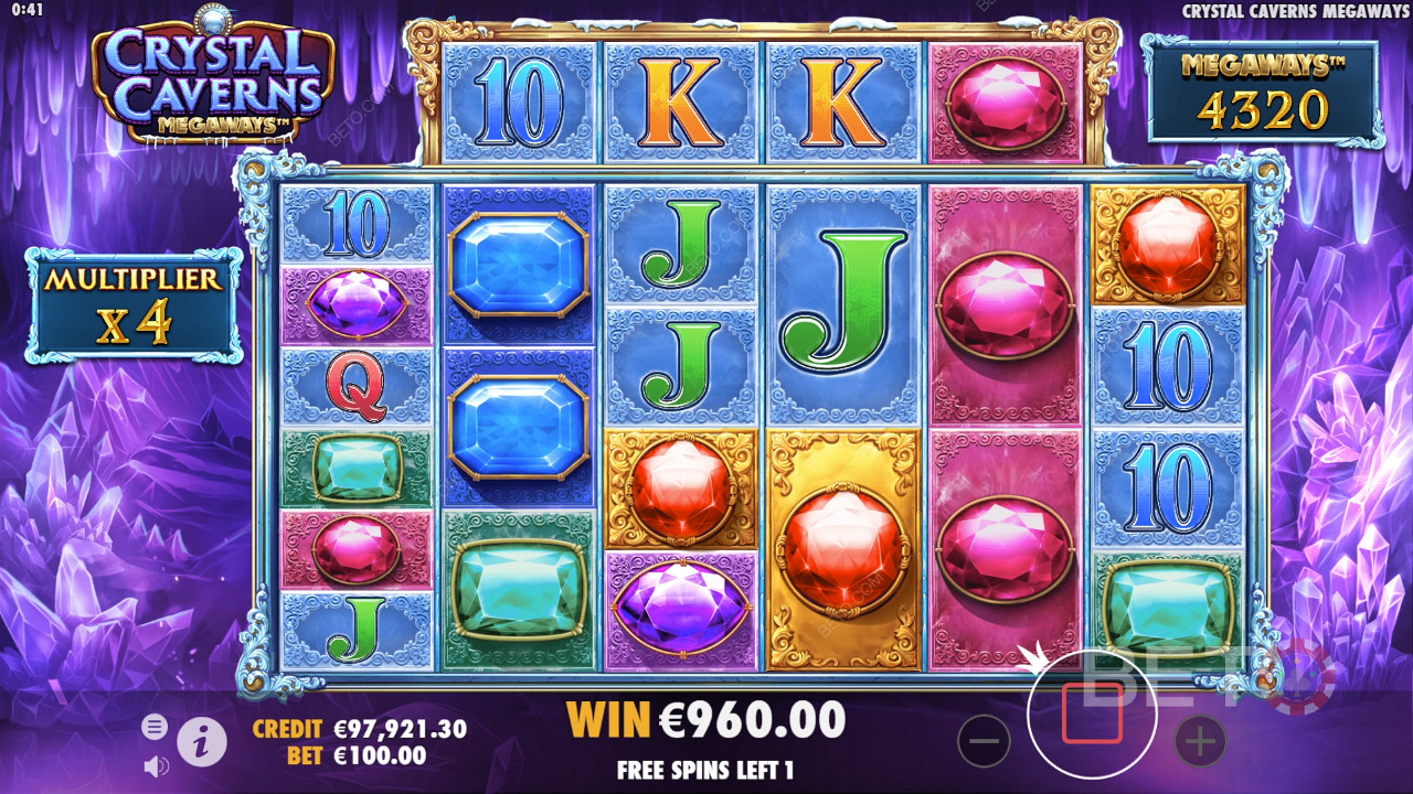 Crystal Cavern Megaways Spill Gratis