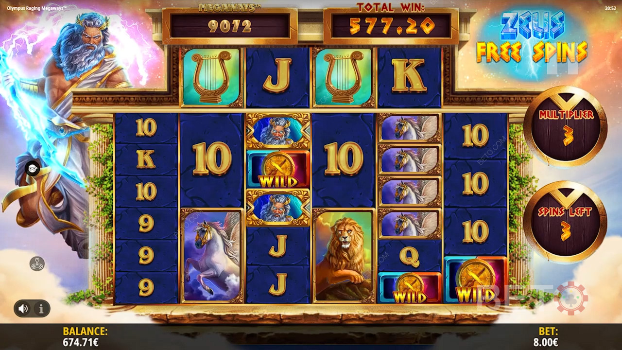 Olympus Raging Megaways Anmeldelse av BETO Slots