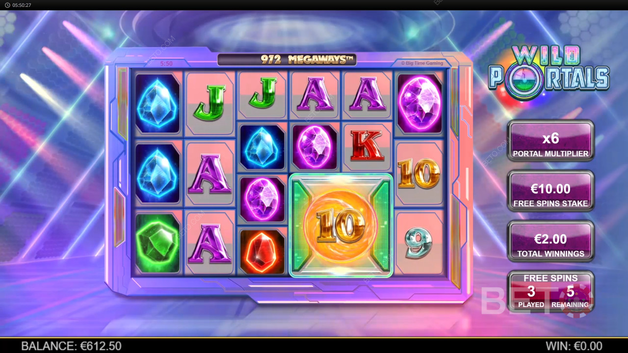 Wild Portals Megaways Anmeldelse av BETO Slots