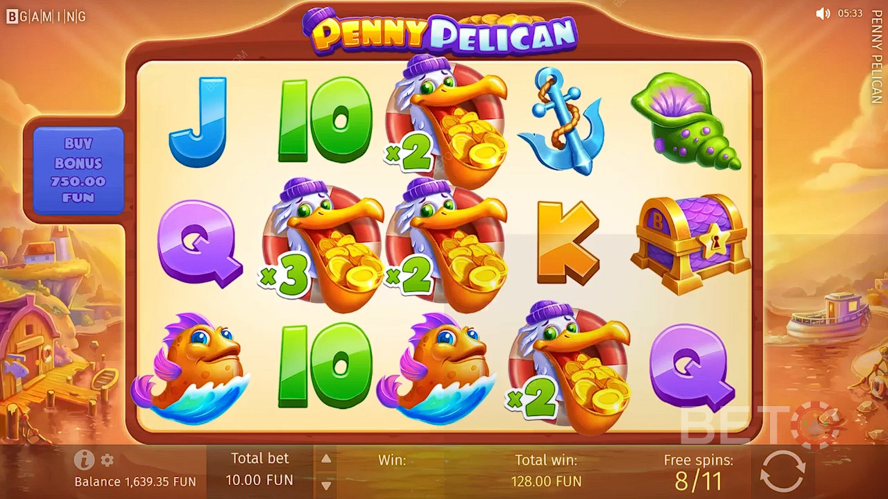 Penny Pelican Spill Gratis