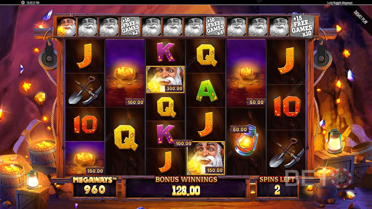 Lucky Nuggets Megaways Spill Gratis