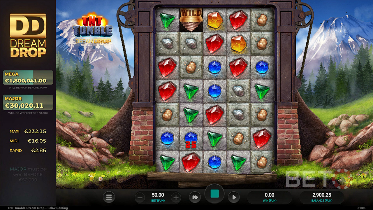 TNT Tumble Dream Drop Spill Gratis