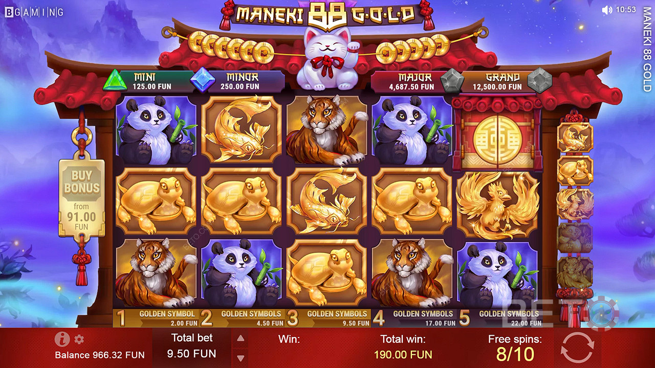 Maneki 88 Gold Spill Gratis