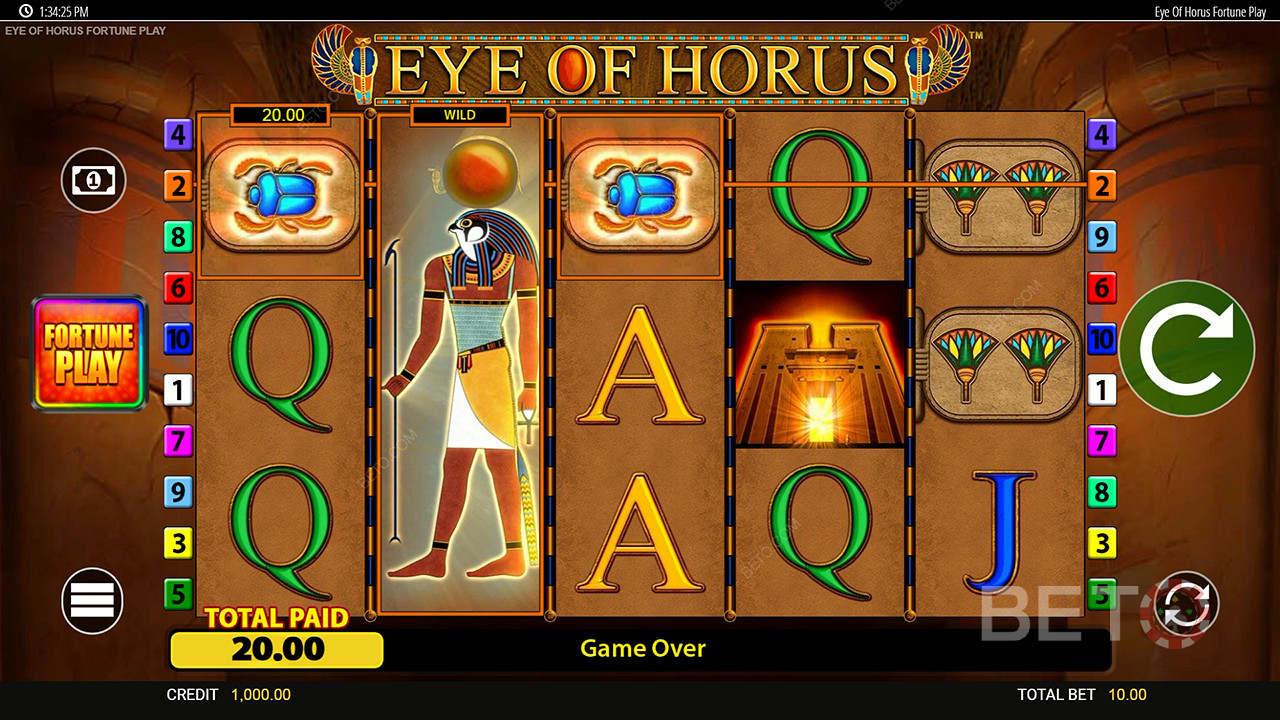 Eye of Horus Fortune Play Spill Gratis