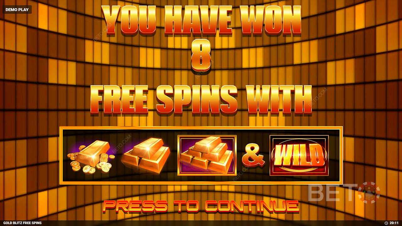Verdict for Gold Blitz Free Spins spilleautomat