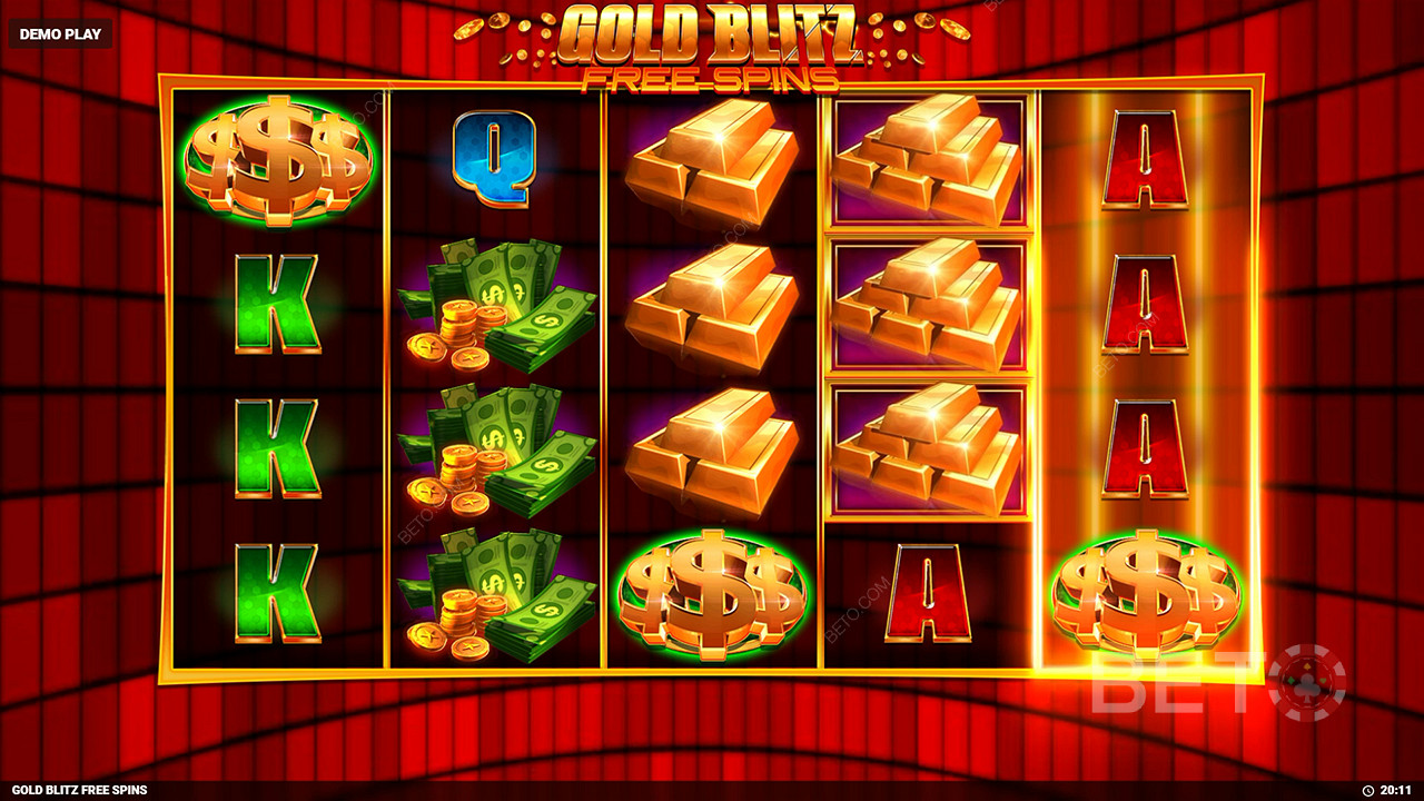 Gold Blitz Free Spins Spill Gratis