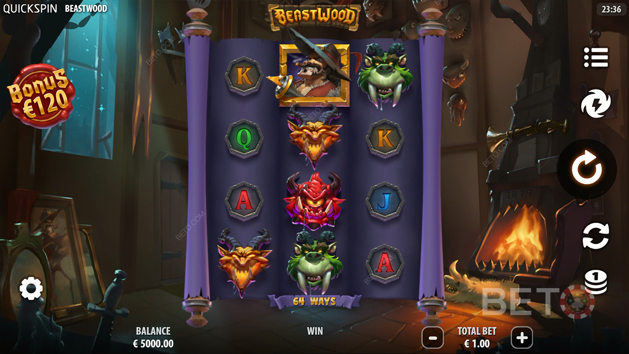 Beastwood Anmeldelse av BETO Slots