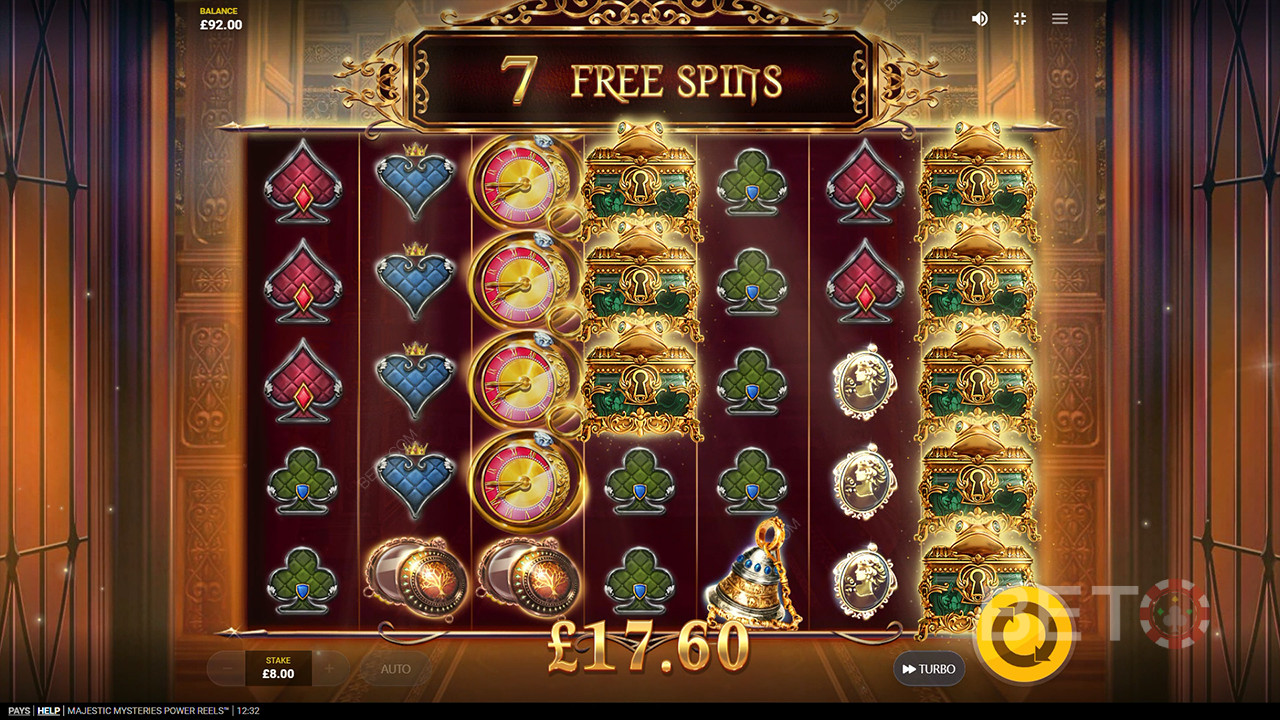 Majestic Mysteries Power Reels Anmeldelse av BETO Slots