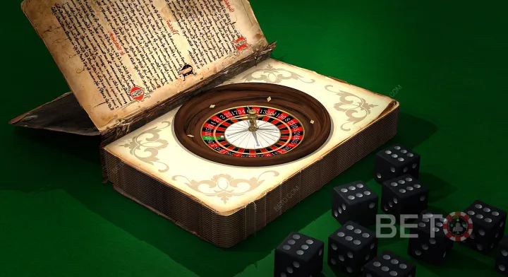 Historie og utvikling av casino roulette og single zero roulette layout.