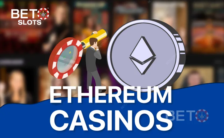 Beste Ethereum (ETH)-kasinoer med øyeblikkelig utbetaling