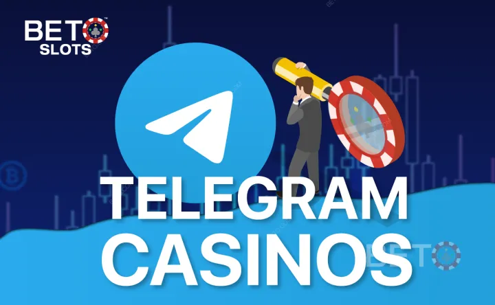 Beste Telegram kasinoer som tillater kryptovalutaer