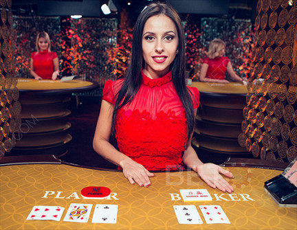 Live Baccarat With Professional and Elegant Croupiers.