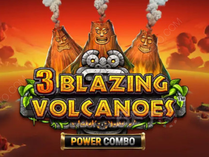 3 Blazing Volcanoes Power Combo Demo
