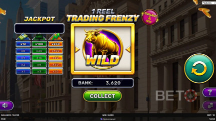 1 Reel - Trading Frenzy-automat – gratisspill og anmeldelser (2025)