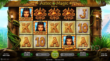 Aztec Magic Deluxe-automat – gratisspill og anmeldelser (2023)