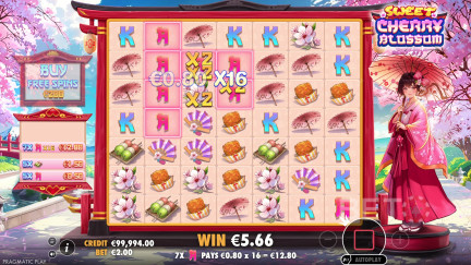 Sweet Cherry Blossom-automat – gratisspill og anmeldelser (2026)