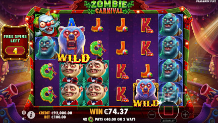 Zombie Carnival-automat – gratisspill og anmeldelser (2023)