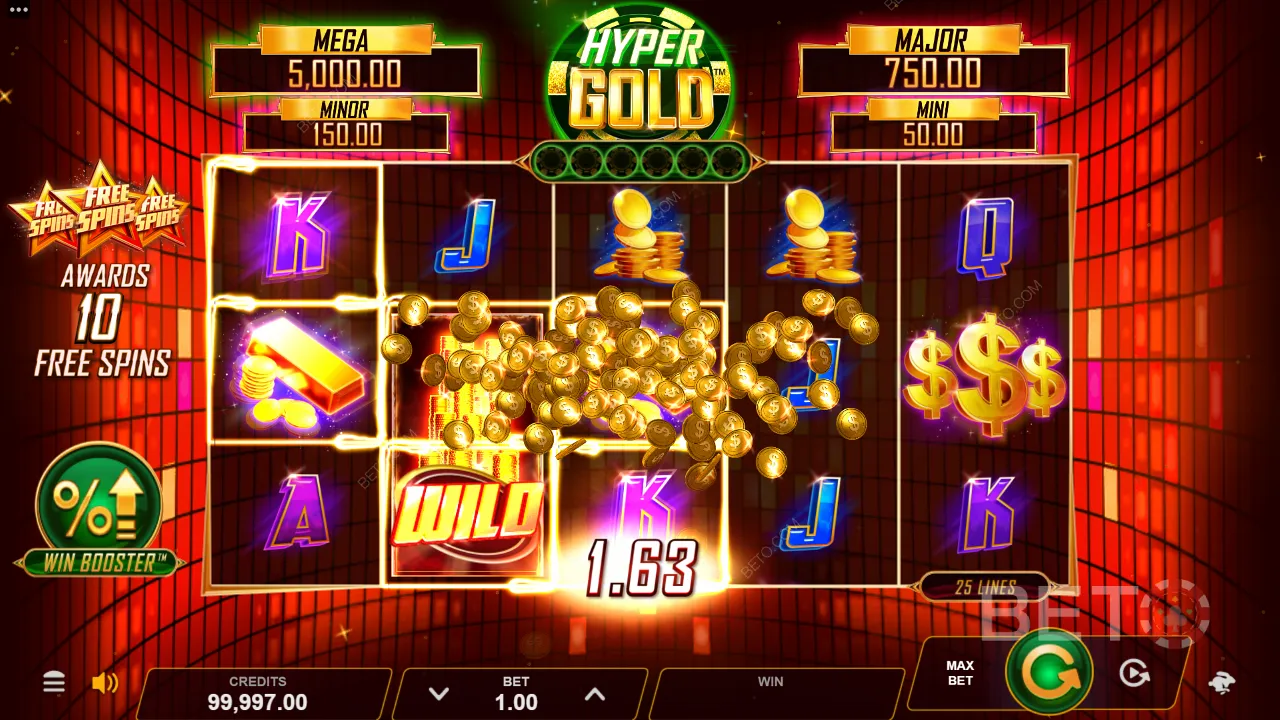 Hyper Gold er en perfekt designet spilleautomat