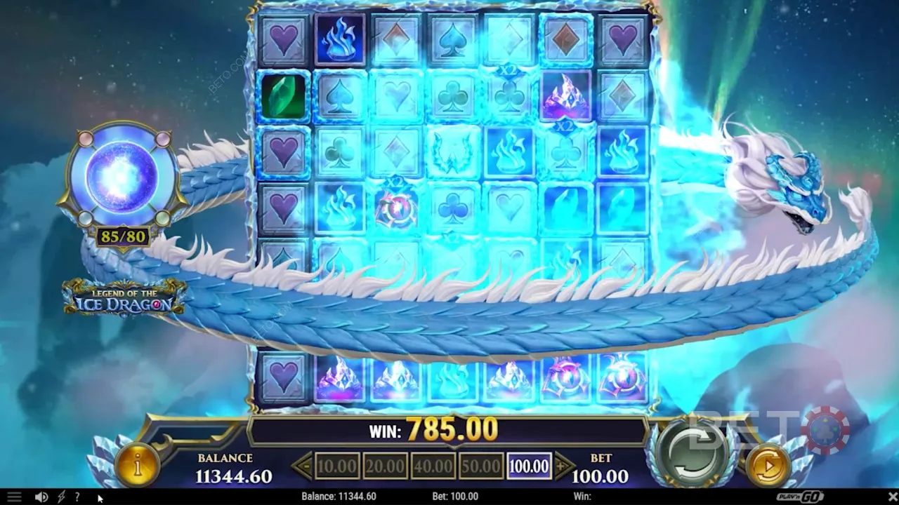 Spill av Legend of the Ice Dragon videoautomat