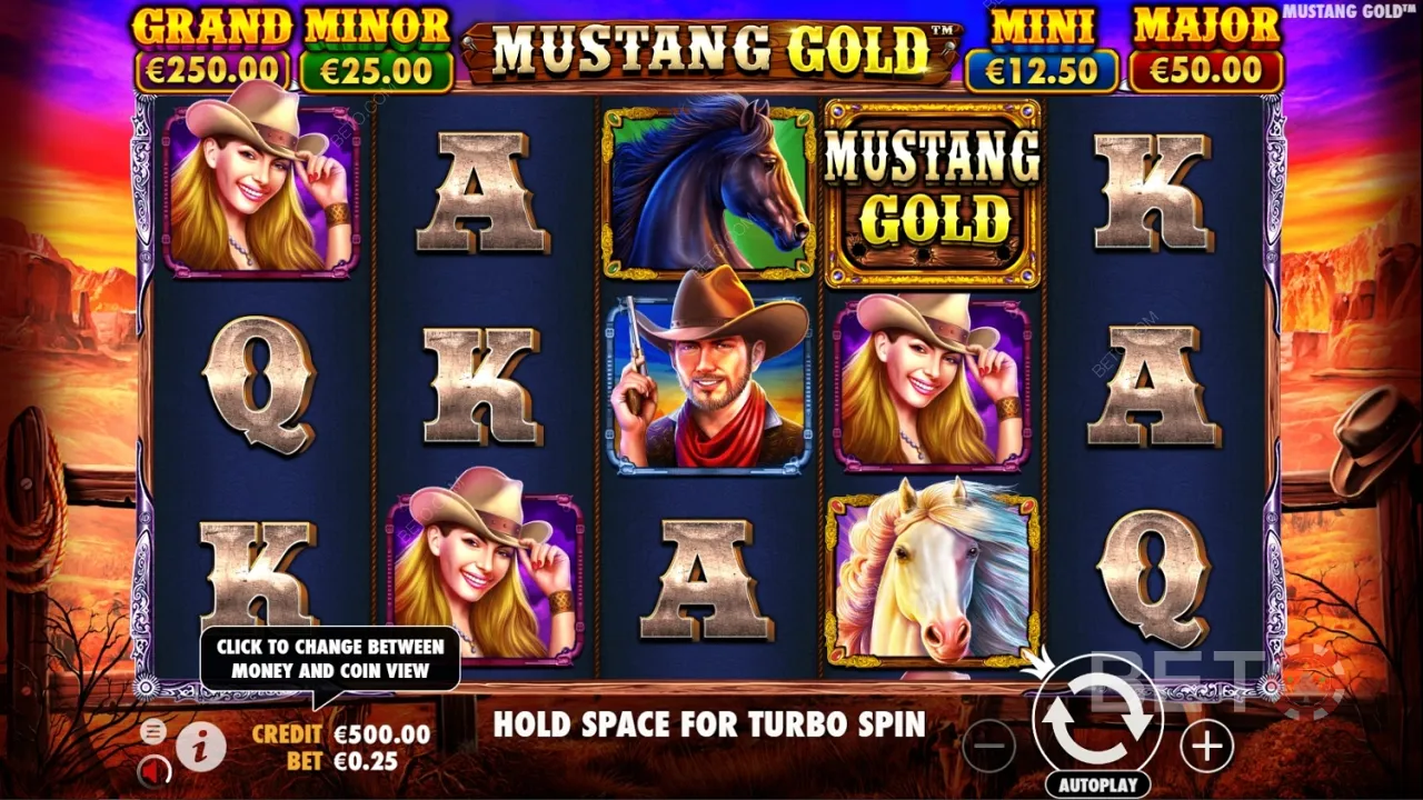 Spillvideo av Mustang Gold